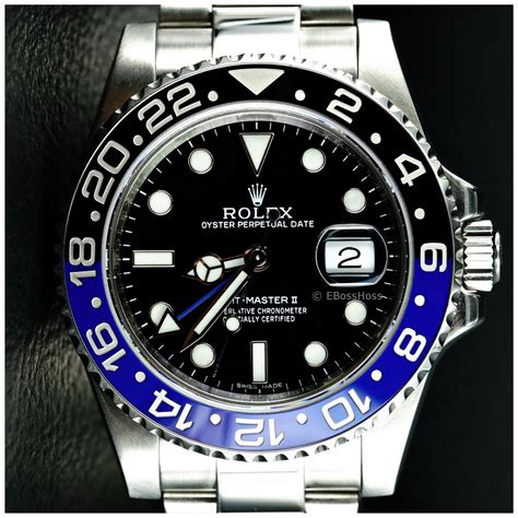 rolex gmt ii blnr for sale